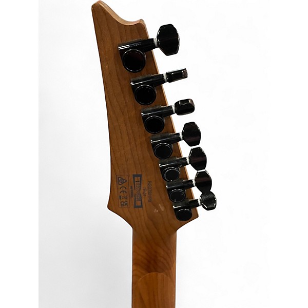 Used Ibanez RG7521PB Ocean Blue Burst Solid Body Electric Guitar