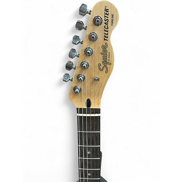 Used Squier AFFINITY THINLINE TELECASTER Olympic White Hollow Body Electric Guitar