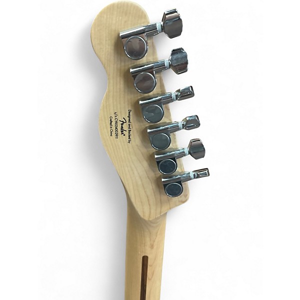 Used Squier AFFINITY THINLINE TELECASTER Olympic White Hollow Body Electric Guitar