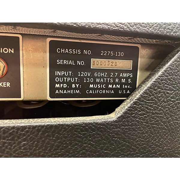 Used Ernie Ball Music Man 410-HD ONE THIRTY Tube Guitar Combo Amp