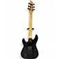 Used Schecter Guitar Research demon 6  Black Onyx Solid Body Electric Guitar
