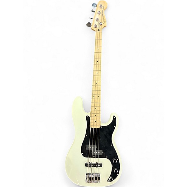 Used 2022 Squier Affinity Precision Bass Olympic White Electric Bass Guitar