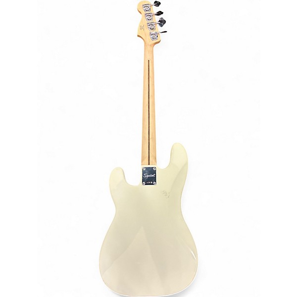 Used 2022 Squier Affinity Precision Bass Olympic White Electric Bass Guitar