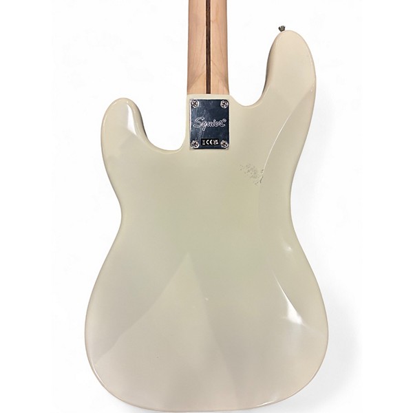 Used 2022 Squier Affinity Precision Bass Olympic White Electric Bass Guitar