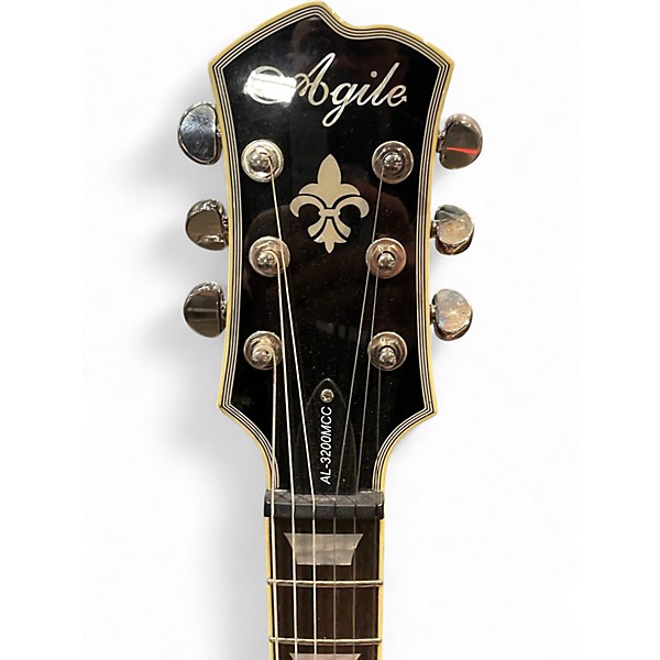 Used Abgile AL3200MCC 2 Tone Sunburst Solid Body Electric Guitar