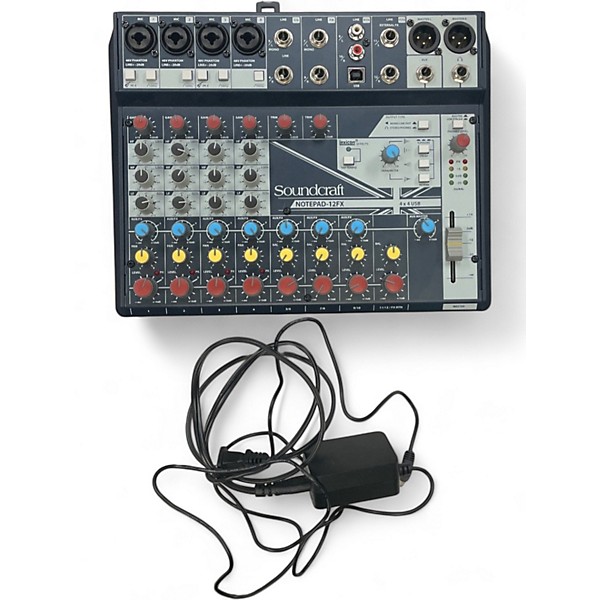 Used Soundcraft notepad 12fx Powered Mixer