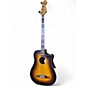 Used Fender Kingman Acoustic Electric Bass Tobacco Burst Acoustic Bass Guitar thumbnail