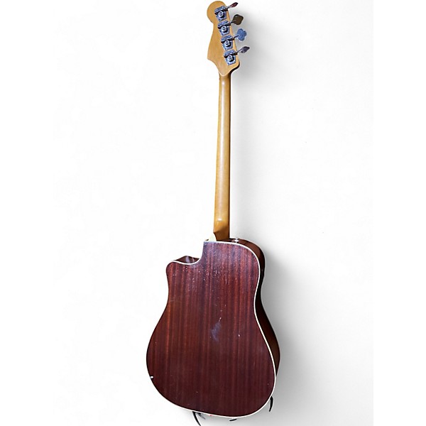 Used Fender Kingman Acoustic Electric Bass Tobacco Burst Acoustic Bass Guitar