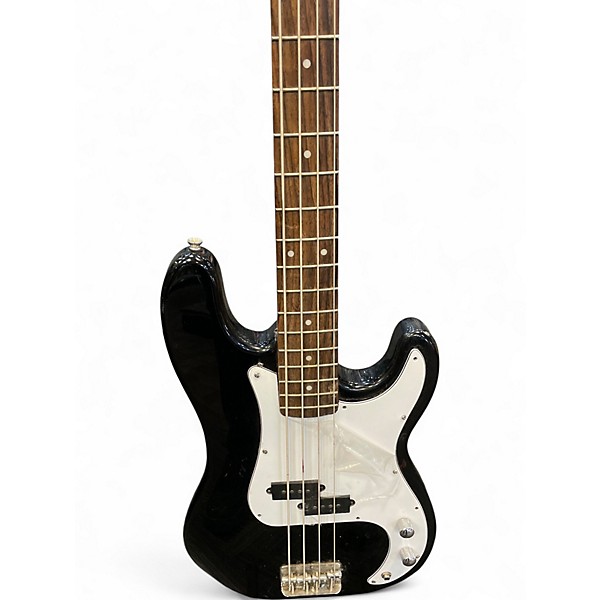 Used Squier Affinity Precision Bass Black Electric Bass Guitar