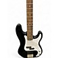Used Squier Affinity Precision Bass Black Electric Bass Guitar