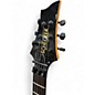 Used Schecter Guitar Research Sunset Classic II Floyd Rose BLACK OCEAN Solid Body Electric Guitar