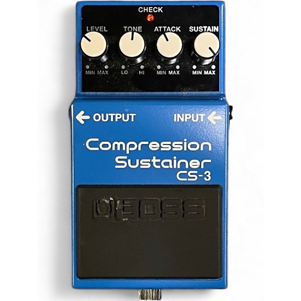 Used BOSS CS3 Compressor Sustainer Effect Pedal