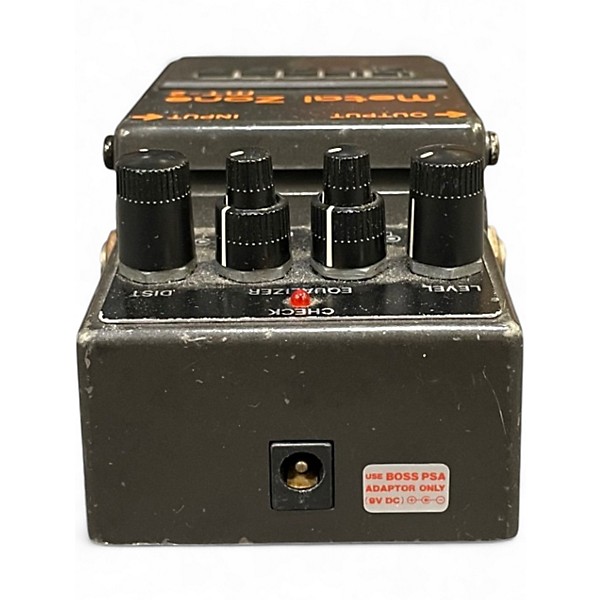 Used BOSS MT2 Metal Zone Distortion Effect Pedal