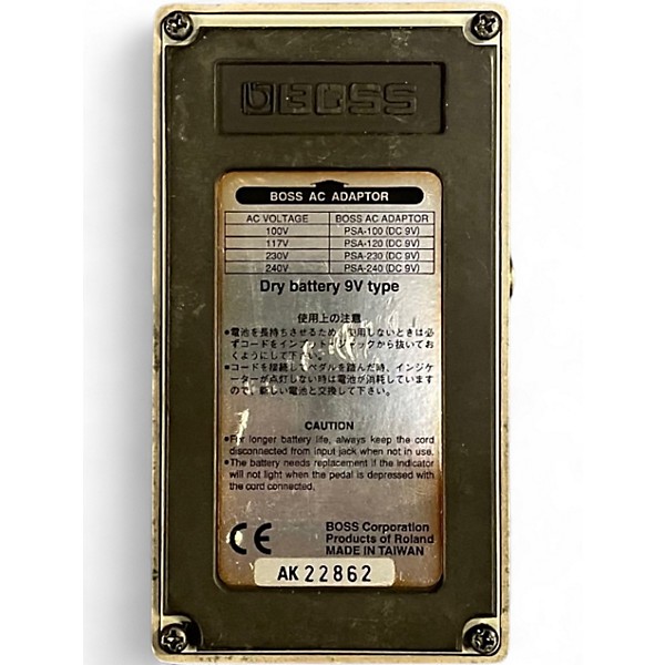 Used BOSS MT2 Metal Zone Distortion Effect Pedal