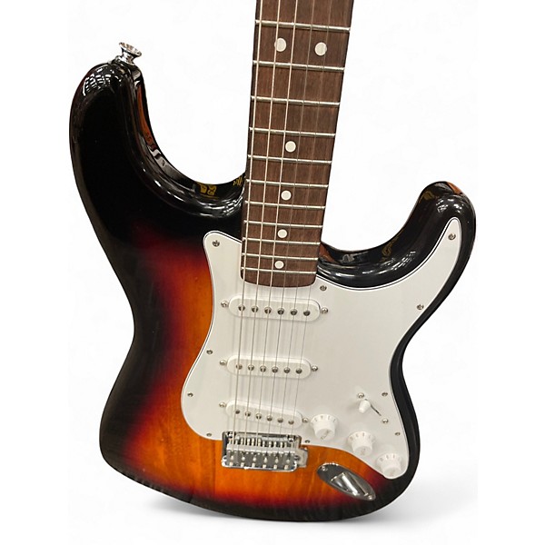 Used Fender Standard Stratocaster Sunburst Solid Body Electric Guitar