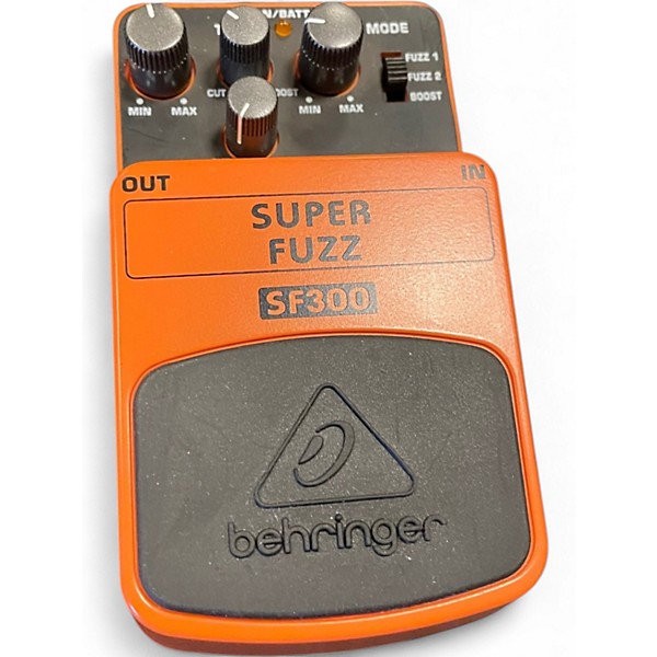 Used Behringer SF300 Super Fuzz Effect Pedal