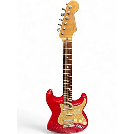 Used 2012 Fender FSR American Standard Stratocaster Torino Red Solid Body Electric Guitar