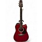 Used Takamine GD30CE Wine Red Acoustic Electric Guitar thumbnail