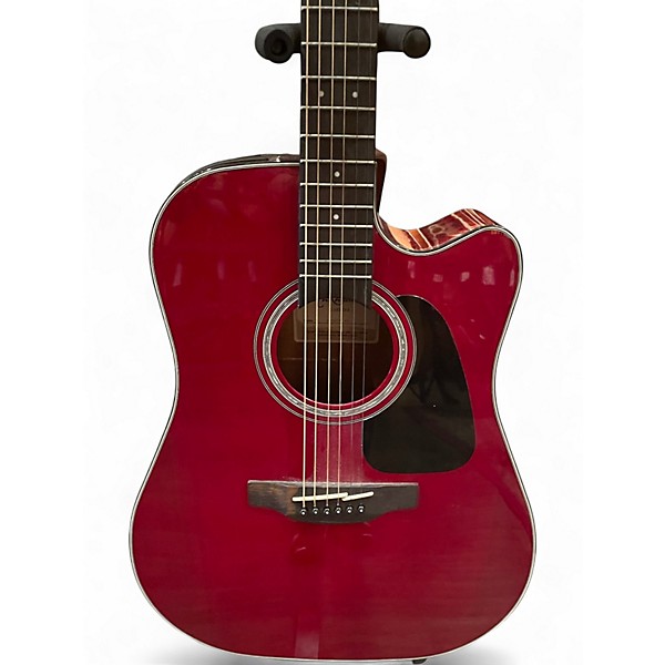 Used Takamine GD30CE Wine Red Acoustic Electric Guitar
