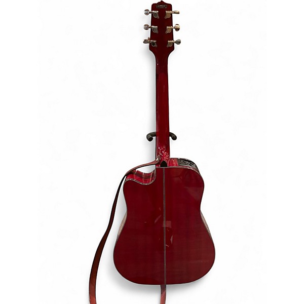 Used Takamine GD30CE Wine Red Acoustic Electric Guitar