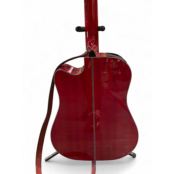 Used Takamine GD30CE Wine Red Acoustic Electric Guitar