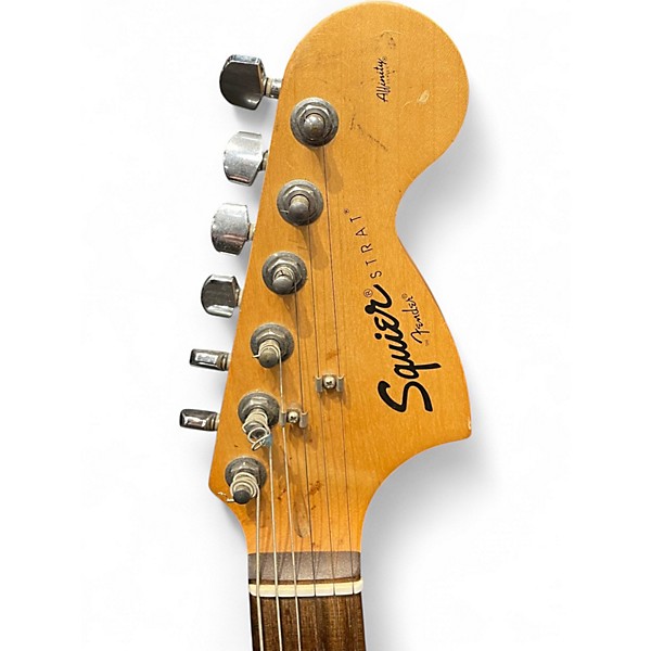 Used Squier Affinity Stratocaster Candy Apple Red Solid Body Electric Guitar