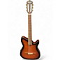 Used Ibanez FRH10N-BSF Brown Sunburst Classical Acoustic Electric Guitar thumbnail