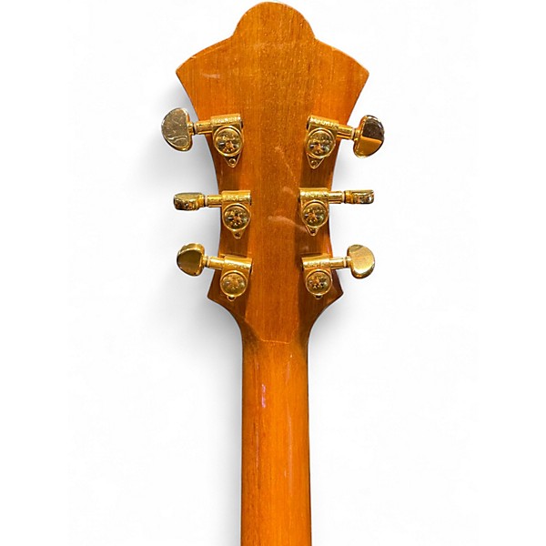 Used 2006 Fusion Blues FB300N Quilted Maple Hollow Body Electric Guitar