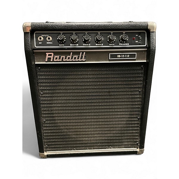 Used 1980s Randall RB12112 25w 1x12 Guitar Combo Amp