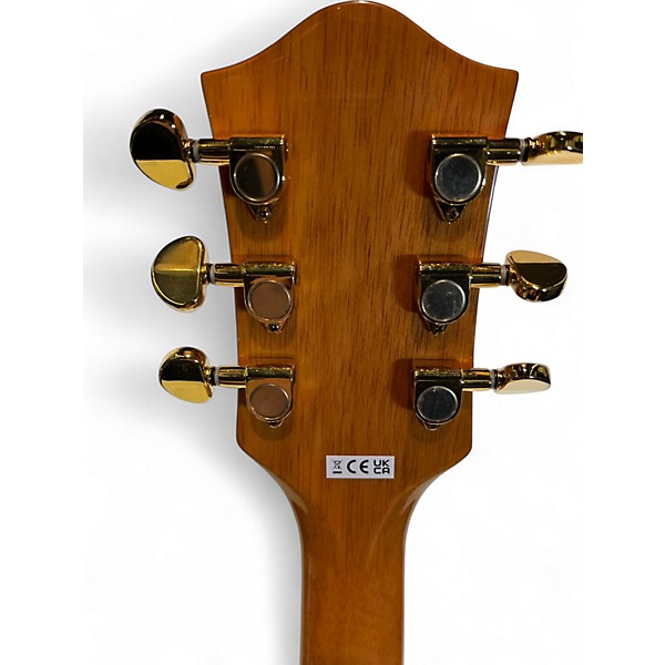 Used Gretsch Guitars Streamliner Limited-Edition Center Block Cat-Eye Amber Hollow Body Electric Guitar