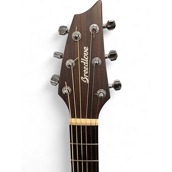 Used Breedlove Discovery Concert Cutaway Sandburst Acoustic Electric Guitar