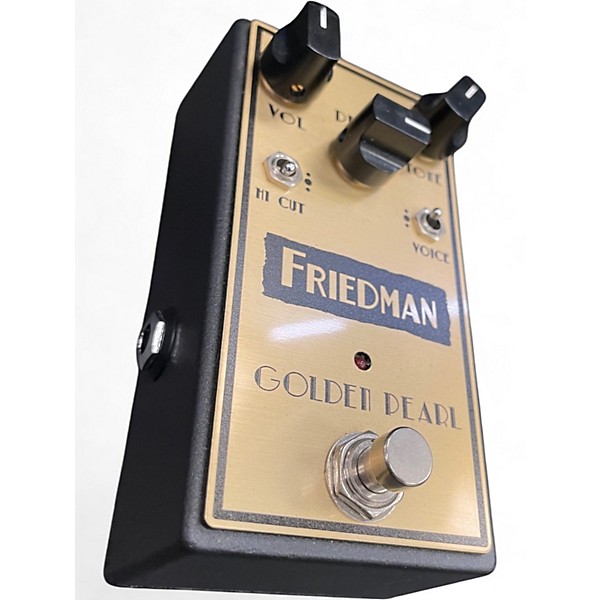 Used Friedman Golden Pearl Overdrive Effect Pedal