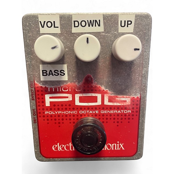 Used Electro-Harmonix Micro Pog Polyphonic Octave Generator Effect Pedal