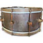 Used A&F Drum  Co 14X6.5 RAW BRASS SNARE Brown Drum