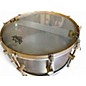 Used A&F Drum  Co 14X6.5 RAW BRASS SNARE Brown Drum