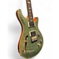 Used 2020 PRS CE24 Semi-Hollow Trampas Green Hollow Body Electric Guitar