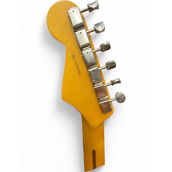 Used Fender American Professional Classic Stratocaster HSS Rosewood Sherwood Green Metallic Solid Body Electric Guitar