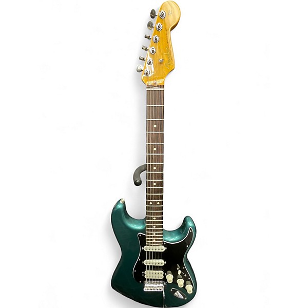 Used Fender American Professional Classic Stratocaster HSS Rosewood Sherwood Green Metallic Solid Body Electric Guitar