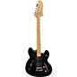 Used Squier Affinity Series Starcaster Black Hollow Body Electric Guitar thumbnail