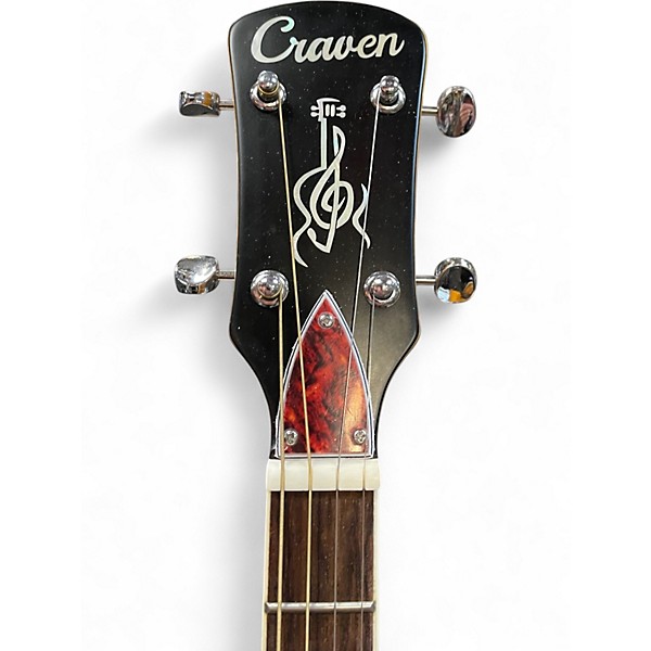 Used Craven Guitar Po Boy Deluxe Natural Acoustic Guitar