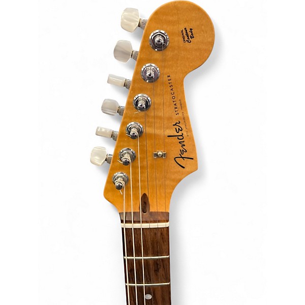 Used Fender Custom Shop Deluxe Stratocaster Sunburst Solid Body Electric Guitar