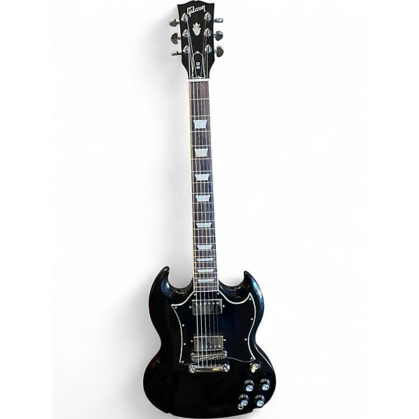 Used Gibson SG Black Solid Body Electric Guitar