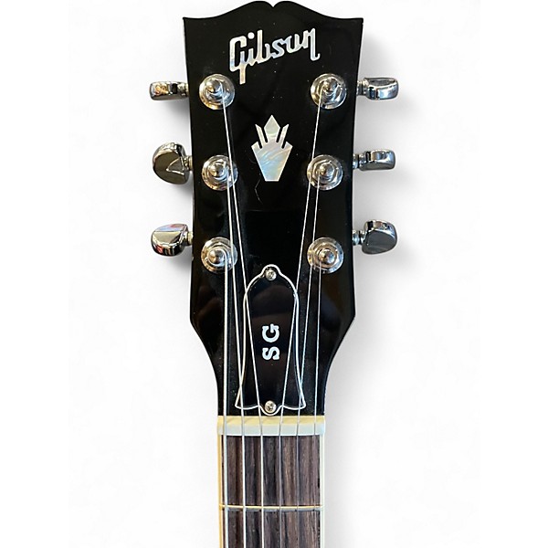Used Gibson SG Black Solid Body Electric Guitar