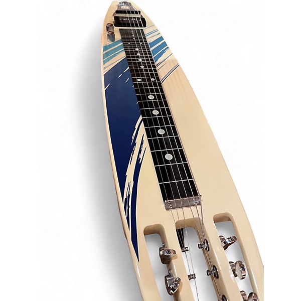 Used Mahalo MLP100 Alpine White Lap Steel