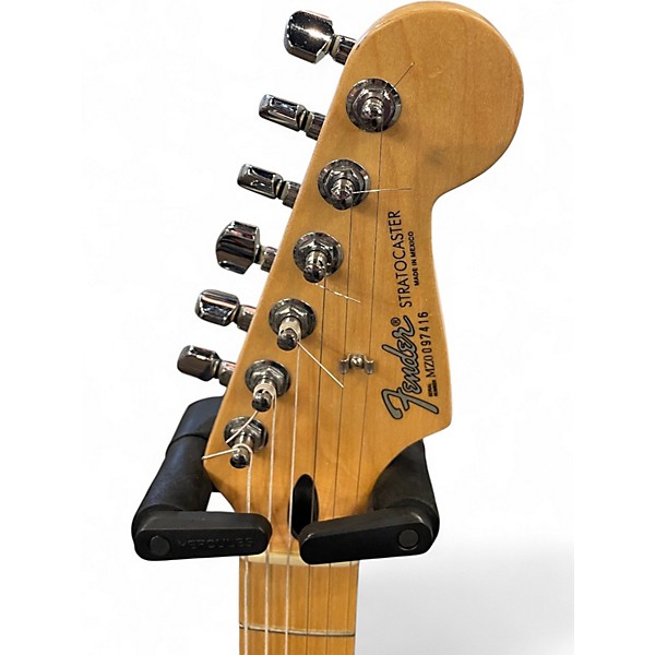 Used Fender Player Stratocaster HSS Black Solid Body Electric Guitar