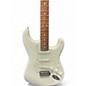 Used 2022 Fender 	PLAYER STRAT Pau Ferro  Polar White Solid Body Electric Guitar