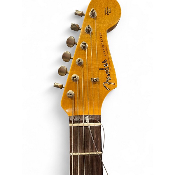 Used Fender b3 60 strat hrel asnb aged sonic blue Solid Body Electric Guitar