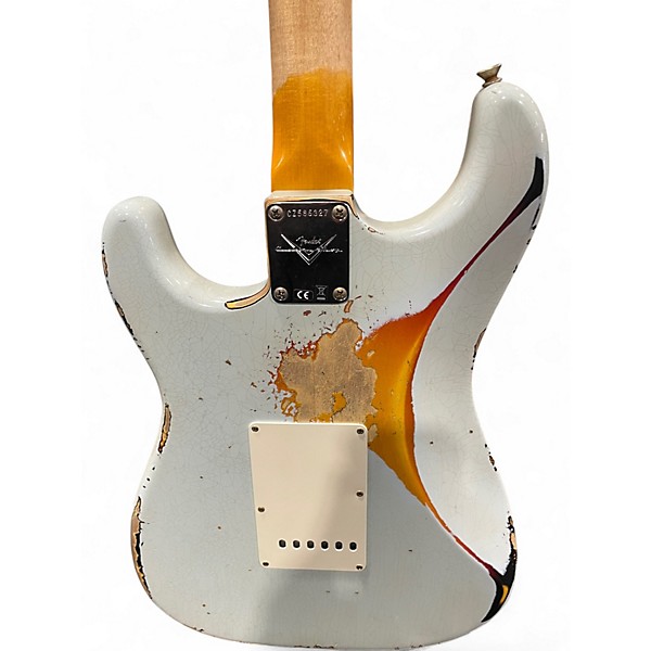 Used Fender b3 60 strat hrel asnb aged sonic blue Solid Body Electric Guitar