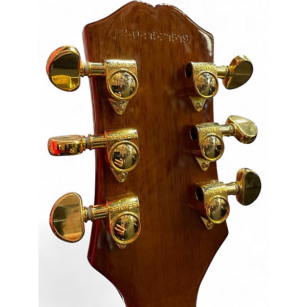 Used Epiphone Les Paul Custom Trans Amber Solid Body Electric Guitar