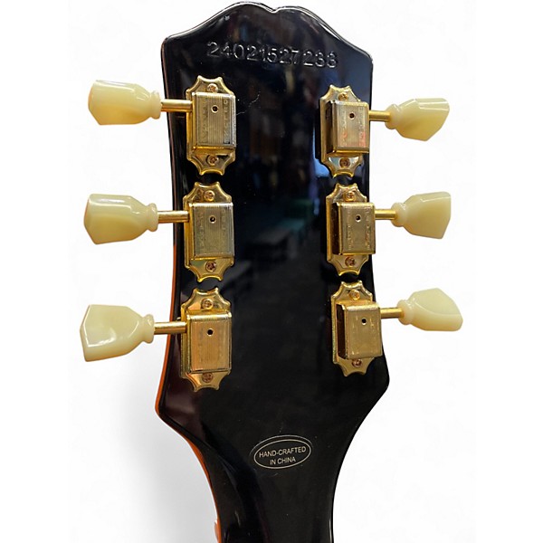 Used Epiphone Les Paul Custom Ebony Solid Body Electric Guitar